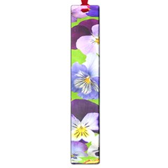 Spring Pansy Blossom Bloom Plant Large Book Marks by Nexatart
