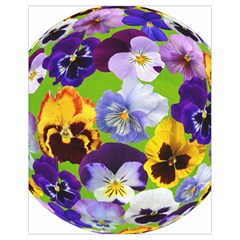 Spring Pansy Blossom Bloom Plant Drawstring Bag (small) by Nexatart