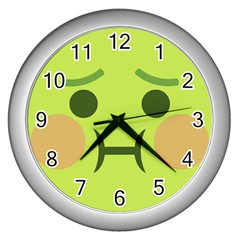 Barf Wall Clocks (Silver) 