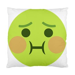 Barf Standard Cushion Case (two Sides) by BestEmojis