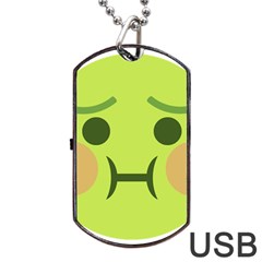 Barf Dog Tag USB Flash (Two Sides)