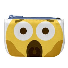 Scream Emoji Large Coin Purse by BestEmojis