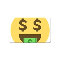Money Face Emoji Magnet (name Card) by BestEmojis
