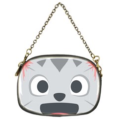 Cat Smile Chain Purses (one Side)  by BestEmojis