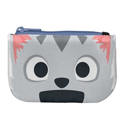 Cat Smile Large Coin Purse by BestEmojis