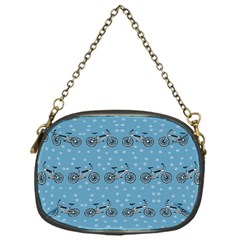 Bicycles Pattern Chain Purses (one Side) 