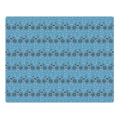 Bicycles Pattern Double Sided Flano Blanket (large)  by linceazul