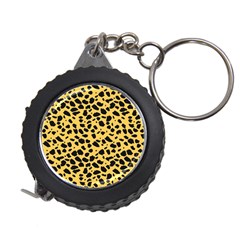 Skin Animals Cheetah Dalmation Black Yellow Measuring Tapes
