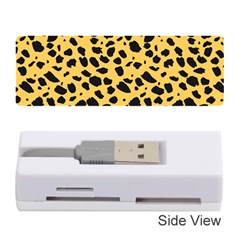 Skin Animals Cheetah Dalmation Black Yellow Memory Card Reader (stick)  by Mariart