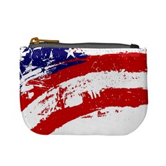 Red White Blue Star Flag Mini Coin Purses