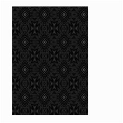 Star Black Large Garden Flag (two Sides)