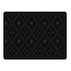 Star Black Fleece Blanket (small) by Mariart