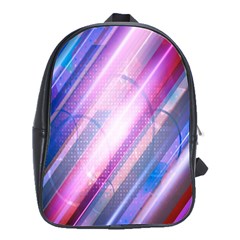 Widescreen Polka Star Space Polkadot Line Light Chevron Waves Circle School Bags(large)  by Mariart