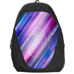 Widescreen Polka Star Space Polkadot Line Light Chevron Waves Circle Backpack Bag by Mariart