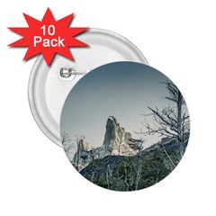 Fitz Roy Mountain, El Chalten Patagonia   Argentina 2 25  Buttons (10 Pack)  by dflcprints