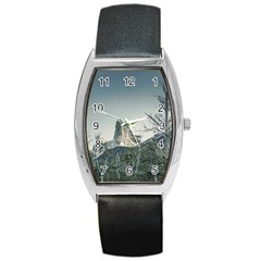 Fitz Roy Mountain, El Chalten Patagonia   Argentina Barrel Style Metal Watch by dflcprints