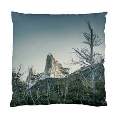 Fitz Roy Mountain, El Chalten Patagonia   Argentina Standard Cushion Case (one Side) by dflcprints