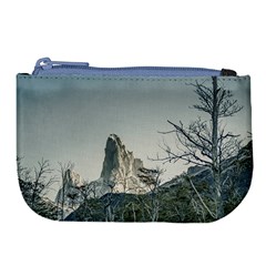 Fitz Roy Mountain, El Chalten Patagonia   Argentina Large Coin Purse by dflcprints