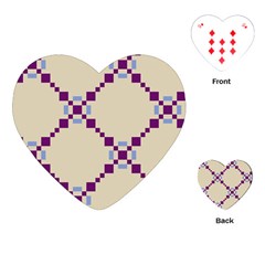 Pattern Background Vector Seamless Playing Cards (heart)  by Nexatart