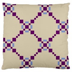 Pattern Background Vector Seamless Large Cushion Case (one Side) by Nexatart