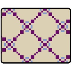Pattern Background Vector Seamless Double Sided Fleece Blanket (medium) 