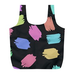 Many Colors Pattern Seamless Full Print Recycle Bags (l)  by Nexatart