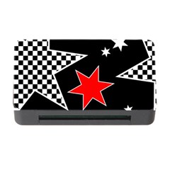 Stars Seamless Pattern Background Memory Card Reader With Cf by Nexatart