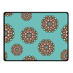 Circle Vector Background Abstract Double Sided Fleece Blanket (small)  by Nexatart