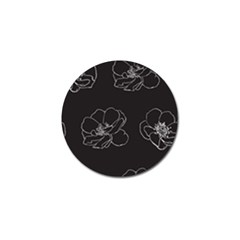 Rose Wild Seamless Pattern Flower Golf Ball Marker (4 Pack) by Nexatart