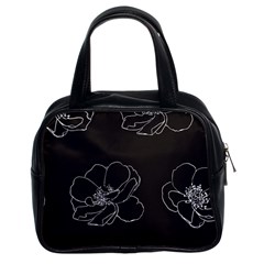 Rose Wild Seamless Pattern Flower Classic Handbags (2 Sides) by Nexatart