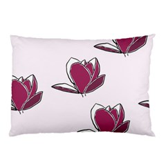 Magnolia Seamless Pattern Flower Pillow Case by Nexatart