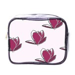 Magnolia Seamless Pattern Flower Mini Toiletries Bags Front