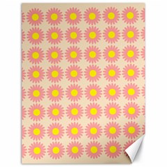 Pattern Flower Background Wallpaper Canvas 18  x 24  