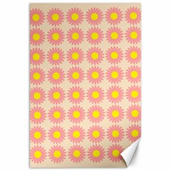 Pattern Flower Background Wallpaper Canvas 20  x 30  