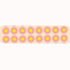 Pattern Flower Background Wallpaper Large Bar Mats