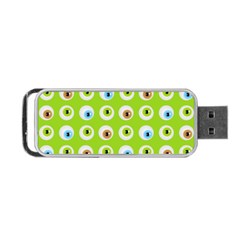 Eyes Background Structure Endless Portable Usb Flash (one Side)