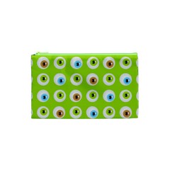 Eyes Background Structure Endless Cosmetic Bag (xs) by Nexatart