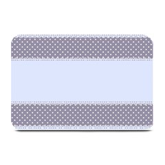 Blue Modern Plate Mats by Nexatart