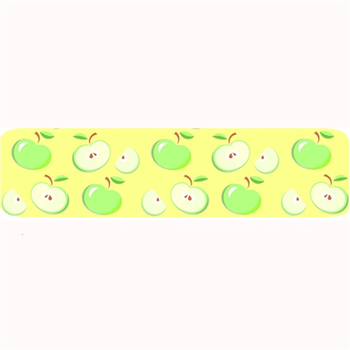 Apples Apple Pattern Vector Green Large Bar Mats