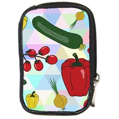 Vegetables Cucumber Tomato Compact Camera Cases by Nexatart