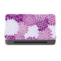 Floral Wallpaper Flowers Dahlia Memory Card Reader With Cf by Nexatart