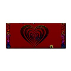 Red Heart Colorful Love Shape Cosmetic Storage Cases by Nexatart