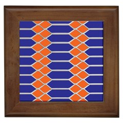 Pattern Design Modern Backdrop Framed Tiles