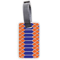 Pattern Design Modern Backdrop Luggage Tags (One Side) 