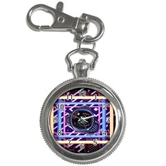 Abstract Sphere Room 3d Design Key Chain Watches by Nexatart