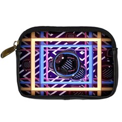 Abstract Sphere Room 3d Design Digital Camera Cases by Nexatart