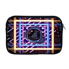 Abstract Sphere Room 3d Design Apple Macbook Pro 17  Zipper Case by Nexatart