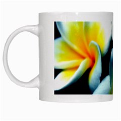 Flowers Black White Bunch Floral White Mugs