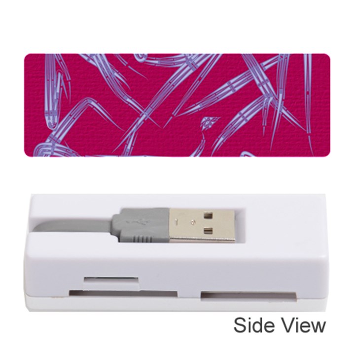 Background Vector Texture Pattern Memory Card Reader (Stick) 