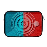 Vector Watch Texture Red Blue Apple MacBook Pro 17  Zipper Case Front